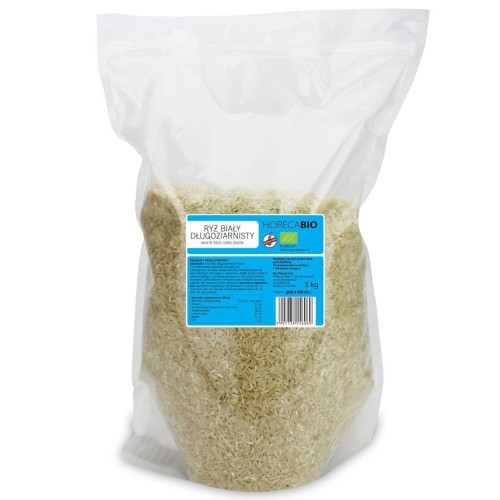 15843RYŻ BIAŁY DŁUGOZIARNISTY BEZGLUTENOWY BIO 5 kg - HORECA-1