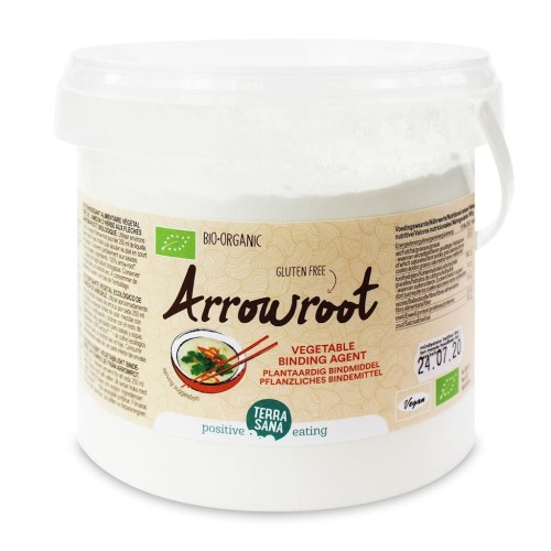 14284MARANTA - SKROBIA Z KORZENIA BEZGLUTENOWA BIO 800 g - HORECA (TERRASANA)-1