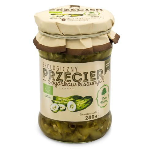 13569PRZECIER Z OGÓRKÓW KISZONYCH BIO 280 g - DARY NATURY-1