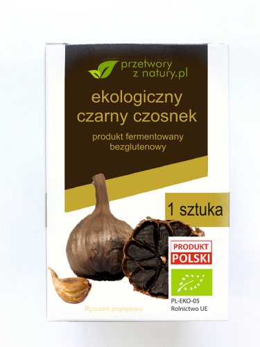 11208CZARNY CZOSNEK BEZGLUTENOWY BIO (1 szt.) - PRZETWORY Z NATURY-1