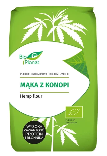 12745MĄKA Z KONOPI BIO 400 g - BIO PLANET-1