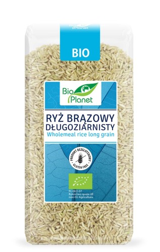 9337RYŻ BRĄZOWY DŁUGOZIARNISTY BEZGLUTENOWY BIO 500 g - BIO PLANET-1