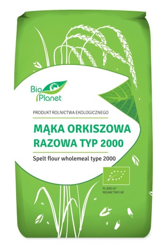 9881MĄKA ORKISZOWA RAZOWA TYP 2000 BIO 500 g - BIO PLANET-1