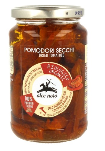 14558POMIDORY SUSZONE W OLIWIE BIO 330 g - ALCE NERO-1