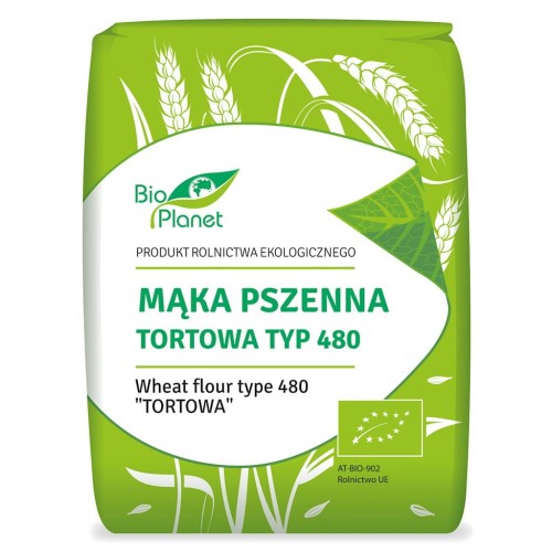 9565MĄKA PSZENNA TORTOWA TYP 480 BIO 1 kg - BIO PLANET-1