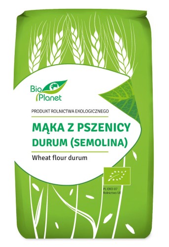 9568MĄKA Z PSZENICY DURUM (SEMOLINA) BIO 500 g - BIO PLANET-1