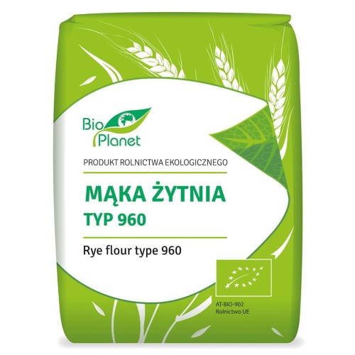 9982MĄKA ŻYTNIA TYP 960 BIO 1 kg - BIO PLANET-1
