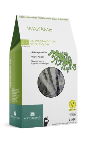 10240ALGI MORSKIE SUSZONE - WAKAME BIO 25 g - PORTO MUINOS-1