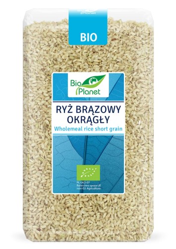 9347RYŻ BRĄZOWY OKRĄGŁY BIO 1 kg - BIO PLANET-1