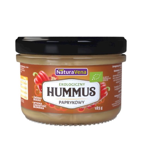 23498HUMMUS Z PAPRYKĄ BIO 185 g - NATURAVENA-1