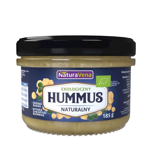23500HUMMUS NATURALNY BIO 185 g - NATURAVENA-1