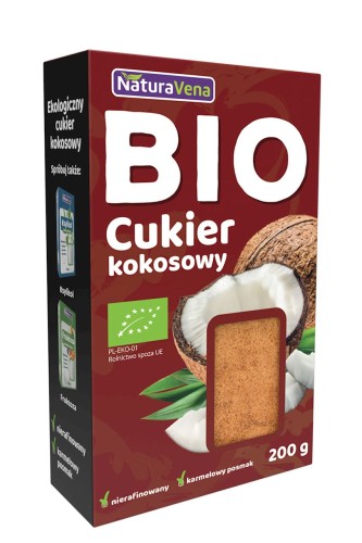23531CUKIER KOKOSOWY BIO 200 g - NATURAVENA-1