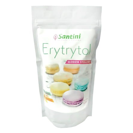 20425ERYTRYTOL FRANCUSKI BEZGLUTENOWY 500 g (TOREBKA) - SANTINI-1