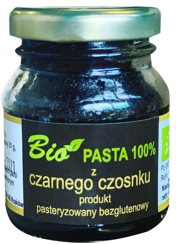 16559PASTA Z CZARNEGO CZOSNKU BEZGLUTENOWA BIO 80 g - PRZETWORY Z NATURY-1
