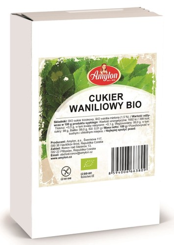 9473CUKIER Z WANILIĄ BOURBON BIO 100 g - AMYLON-1