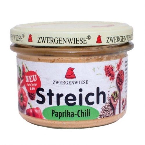 18658PASTA SŁONECZNIKOWA Z PAPRYKĄ BEZGLUTENOWA  BIO 180 g - ZWERGENWIESE-1