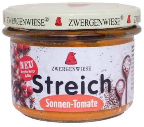 18843PASTA SŁONECZNIKOWA Z SUSZONYMI POMIDORAMI BEZGLUTENOWA BIO 180 g - ZWERGENWIESE-1