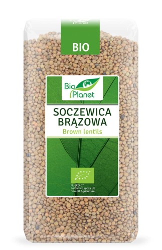 9223SOCZEWICA BRĄZOWA BIO 500 g - BIO PLANET-1