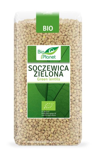 9054SOCZEWICA ZIELONA BIO 500 g - BIO PLANET-1
