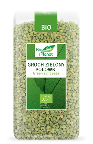 8602GROCH ZIELONY POŁÓWKI BIO 500 g - BIO PLANET-1
