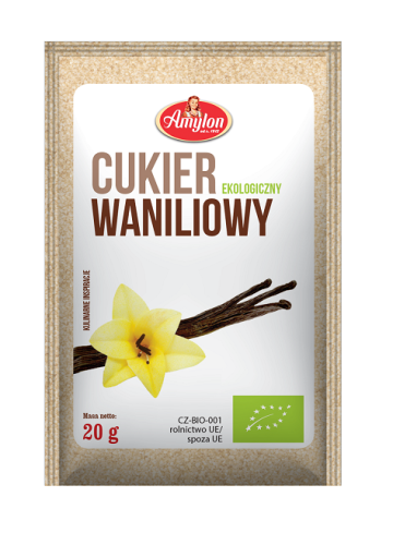 14620CUKIER Z WANILIĄ BOURBON BIO 20 g - AMYLON-1