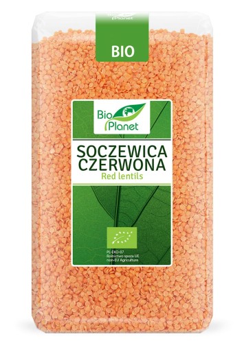 14642SOCZEWICA CZERWONA BIO 1 kg - BIO PLANET-1