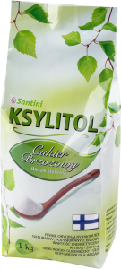 Ksylitol 1 kg torebka - santini finlandia