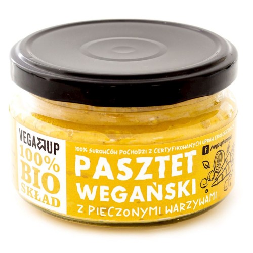 8492PASZTET WEGAŃSKI Z PIECZONYMI WARZYWAMI BIO 190 g - VEGA UP-1