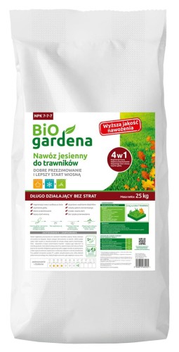 22274NAWÓZ DO TRAWNIKÓW JESIENNY ECO 25 kg - BIO GARDENA (PRODUKT SEZONOWY)-1