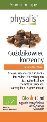 17431OLEJEK ETERYCZNY GOŹDZIKOWIEC KORZENNY BIO 10 ml - PHYSALIS-1