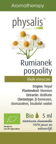 18437OLEJEK ETERYCZNY RUMIANEK POSPOLITY BIO 5 ml - PHYSALIS-1