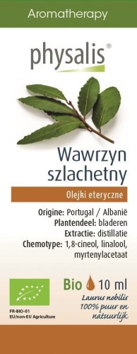 17203OLEJEK ETERYCZNY WAWRZYN SZLACHETNY BIO 10 ml - PHYSALIS-1