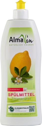8737PŁYN DO MYCIA NACZYŃ TRAWA CYTRYNOWA (KONCENTRAT) ECO 500 ml - ALMAWIN-1