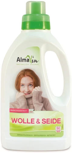 8686PŁYN DO PRANIA WEŁNIANYCH I JEDWABNYCH TKANIN (KONCENTRAT) ECO 750 ml (50 PRAŃ) - ALMAWIN-1