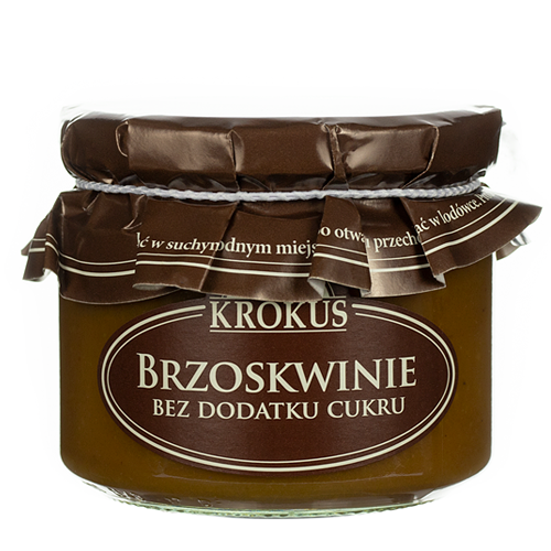 24746BRZOSKWINIE BEZ DODATKU CUKRU 310 g - KROKUS-1