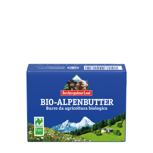 Masło alpejskie (82 % tłuszczu) bio 250 g - berchtesgadener land