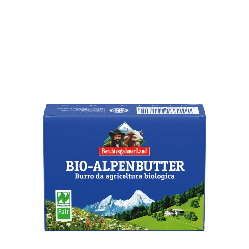 23130MASŁO ALPEJSKIE (82 % TŁUSZCZU) BIO 250 g - BERCHTESGADENER LAND-1