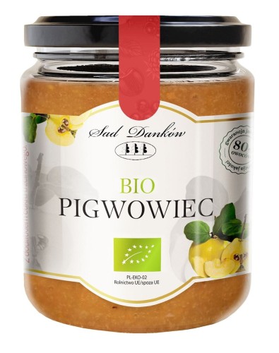 12122PIGWOWIEC 80 % Z CUKREM TRZCINOWYM BIO 250 g - SAD DANKÓW-1