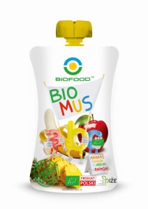 Mus ananasowo - bananowo - jabłkowy bio 90 g - bio food