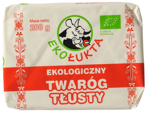 9701TWARÓG TŁUSTY BIO 200 g - EKO ŁUKTA-1