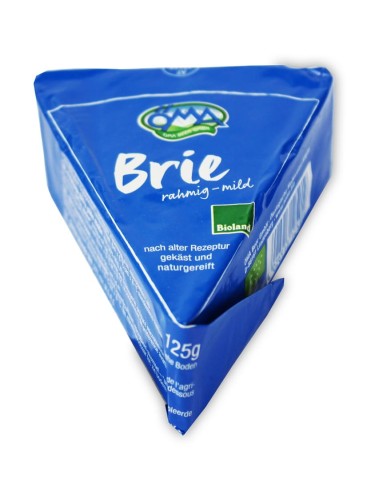9823SER BRIE BIO (50 % TŁUSZCZU W SUCHEJ MASIE) 125 g - OMA-1