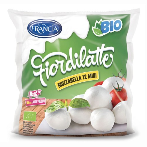 11791MOZZARELLA (12 małych kulek w folii) BIO 450 g - FRANCIA-1