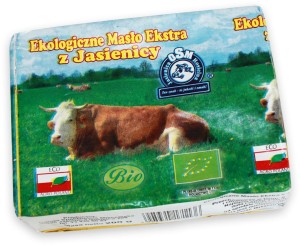 Masło ekstra 82% tłuszczu bio 200 g - jasienica