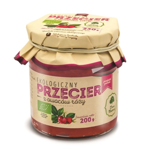 13524PRZECIER Z OWOCÓW RÓŻY BIO 200 g - DARY NATURY-1