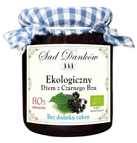 8287CZARNY BEZ 80 % BIO 260 g - SAD DANKÓW-1