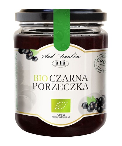 8288CZARNA PORZECZKA 80 % BIO 260 g - SAD DANKÓW-1