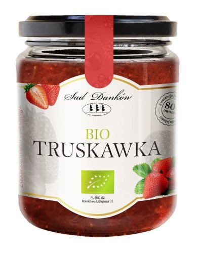 8292TRUSKAWKA 80 % Z CUKREM TRZCINOWYM BIO 270 g - SAD DANKÓW-1