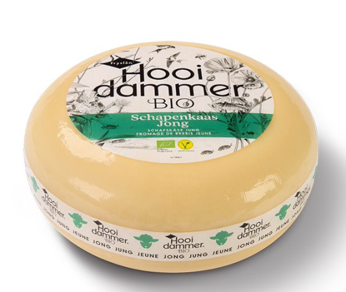 25858OWCZY SER YOUNG (KRÓTKO DOJRZEWAJĄCY) (50 % TŁUSZCZU W SUCHEJ MASIE) BIO (około 4,5 kg) - HOOIDAMMER-1
