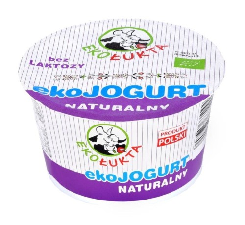 19844JOGURT NATURALNY BEZ LAKTOZY BIO 180 g - EKO ŁUKTA-1