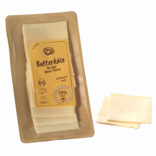 17915SER ŻÓŁTY MAŚLANY PLASTRY BIO (45 % TŁUSZCZU W SUCHEJ MASIE) 150 g - OMA-1